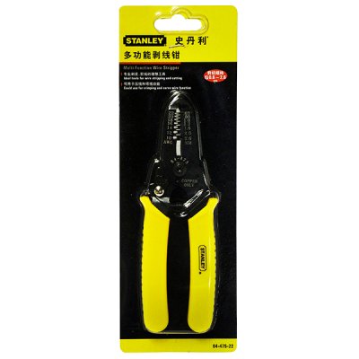 คีมปอกสายไฟ Stanley 6-3/8″ #84-475