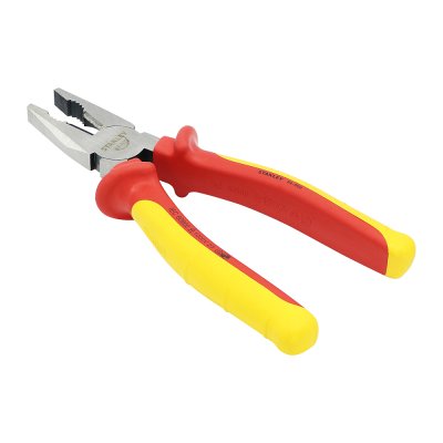 คีมปากจิ้งจกหุ้มฉนวนกันไฟฟ้า Stanley 8 นิ้ว รุ่น 84-002