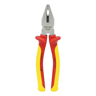 คีมปากจิ้งจกหุ้มฉนวนกันไฟฟ้า Stanley 8 นิ้ว รุ่น 84-002