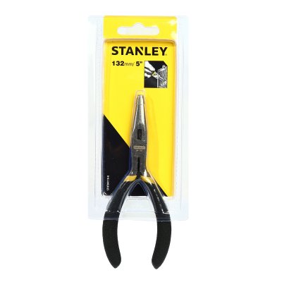 คีมปากแหลม ด้ามหุ้มยาง STANLEY 5" รุ่น STHT84119-8