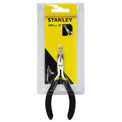 คีมปากแหลมงอ Stanley 5″ #84-126