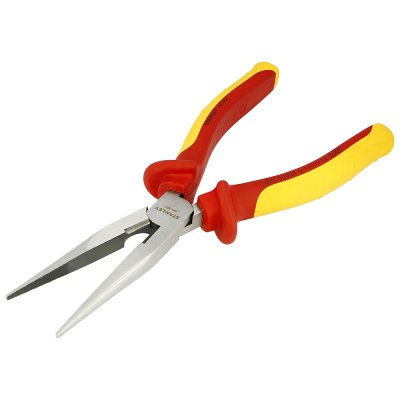 คีมปากแหลมหุ้มฉนวนกันไฟฟ้า Stanley 8 นิ้ว รุ่น 84-007