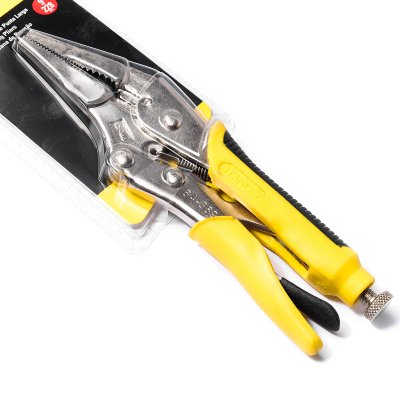 คีมล็อค ด้ามหุ้มยาง ปากแหลม STANLEY 9" รุ่น 84-389-S