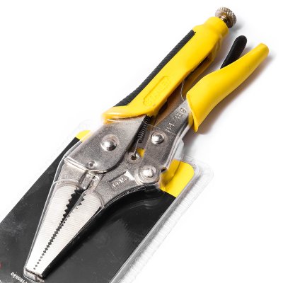คีมล็อค ด้ามหุ้มยาง ปากแหลม STANLEY 9" รุ่น 84-389-S