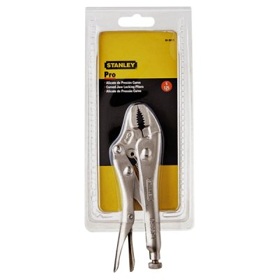 คีมล็อคปากงอ Stanley 5″ #84-367