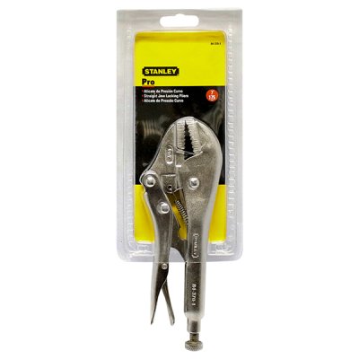 คีมล็อคปากตรง Stanley 7″ #84-370