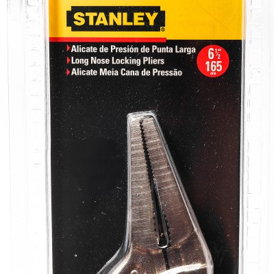 คีมล็อคมาตรฐาน ปากแหลม STANLEY 6" รุ่น 84-396-S