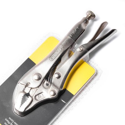 คีมล็อคมาตรฐาน ปากโค้ง STANLEY 5"/7"