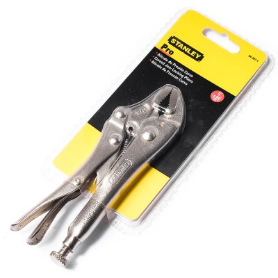 คีมล็อคมาตรฐาน ปากโค้ง STANLEY 5"/7"