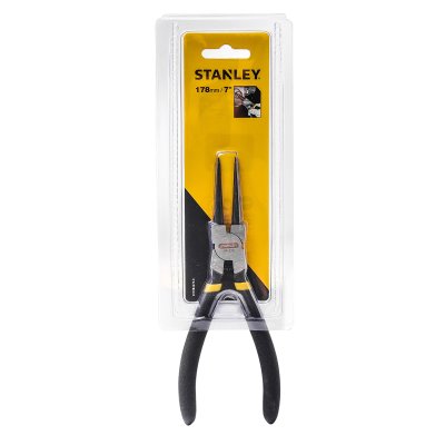 คีมหนีบแหวน ปากตรง STANLEY 7" รุ่น STHT84273-8