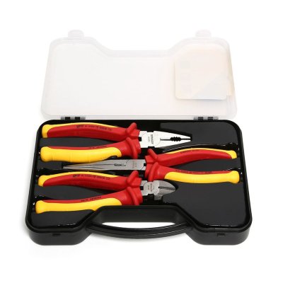 ชุดคีมหุ้มฉนวนไฟฟ้า STANLEY 3 ชิ้น รุ่น 84-011