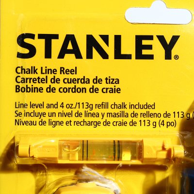 ชุดบักเต้าตีเส้น พร้อมลูกดิ่งและชอล์ก 30M สีแดง STANLEY รุ่น 47-465