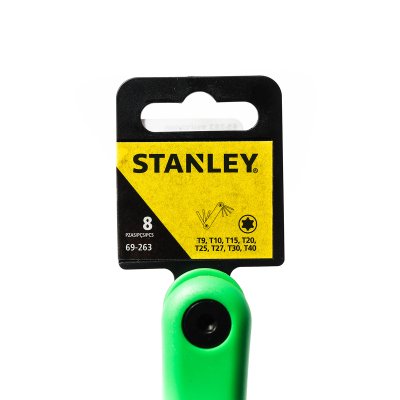 ชุดประแจพับหัวจีบ 8 ชิ้น T9-T40 STANLEY รุ่น 69-263