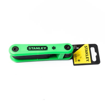 ชุดประแจพับหัวจีบ 8 ชิ้น T9-T40 STANLEY รุ่น 69-263