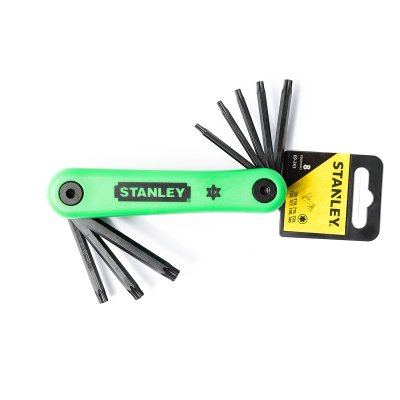 ชุดประแจพับหัวจีบ 8 ชิ้น T9-T40 STANLEY รุ่น 69-263