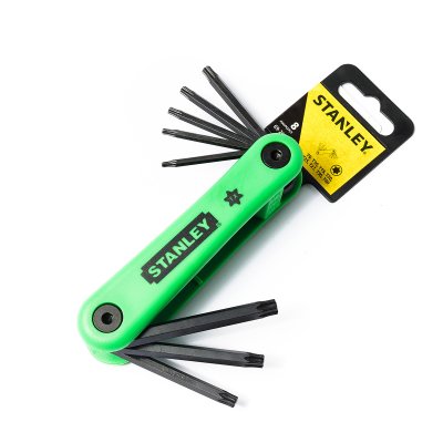 ชุดประแจพับหัวจีบ 8 ชิ้น T9-T40 STANLEY รุ่น 69-263