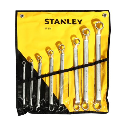 ชุดประแจแหวน 75 องศา 8 ชิ้น STANLEY รุ่น 87-576
