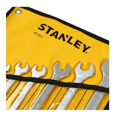 ชุดประแจแหวนข้าง STANLEY 8 ชิ้น 8-22 มม. รุ่น 87-011-1