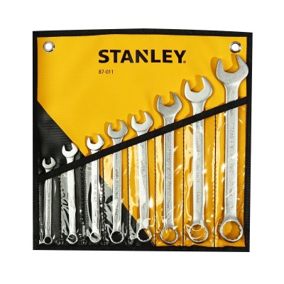 ชุดประแจแหวนข้าง STANLEY 8 ชิ้น 8-22 มม. รุ่น 87-011-1
