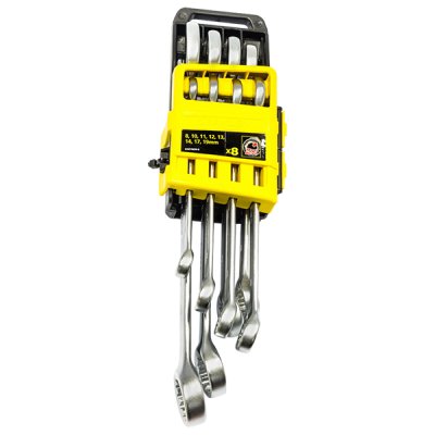 ชุดประแจแหวนข้างปากตายข้าง Stanley 8 ชิ้น/ชุด #STMT78099-8