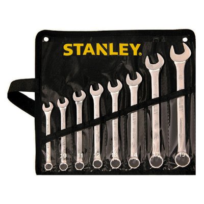 ชุดประแจแหวนข้างปากตายข้าง Stanley 8 ชิ้น/ชุด #STMT80940