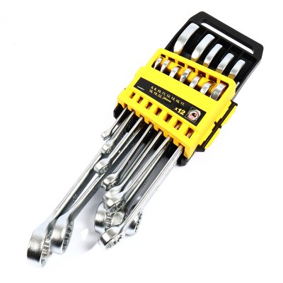 ชุดประแจแหวนข้างฯ STANLEY 12ชิ้น 6-24มม แพคPVC รุ่น CWB