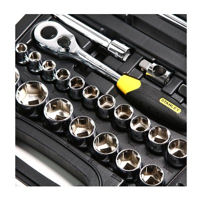 ชุดลูกบ็อก 6 เหลี่ยม STANLEY 1/2" 28 ชิ้น รุ่น 91-938