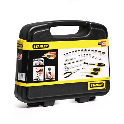 ชุดลูกบ็อก 6 เหลี่ยม STANLEY 1/2" 28 ชิ้น รุ่น 91-938