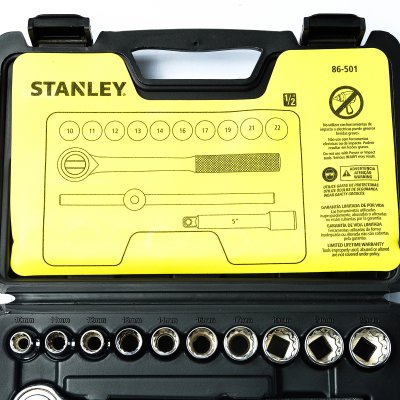 ชุดลูกบ็อก STANLEY 14 ชิ้น 1/2"(มม.) 12P รุ่น 86-501