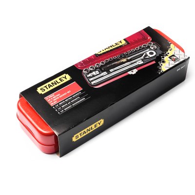 ชุดลูกบ็อก STANLEY 21 ชิ้น ขนาด 1/4 นิ้ว รุ่น 89-507