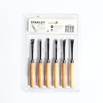 ชุดสิ่วแกะสลักไม้ STANLEY 6 ชิ้น รุ่น 16-120