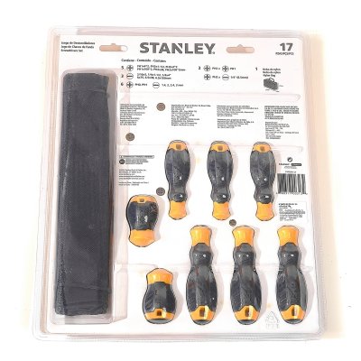 ชุดเครื่องมือ17ชิ้น+กระเป๋า STANLEY รุ่น STMT65616-LA