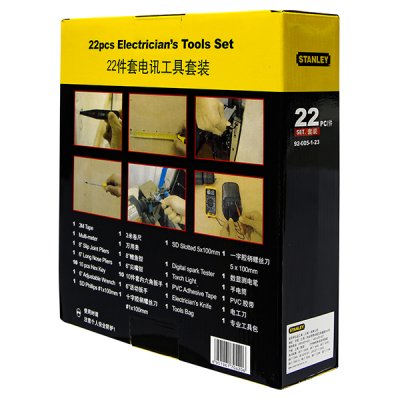 ชุดเครื่องมือประจำบ้าน Stanley 22 ชิ้น/ชุด #92-005