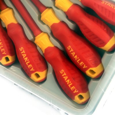 ชุดไขควงกันไฟ+ไขควงวัดไฟ STANLEY 7ชิ้น รุ่น STMT60175
