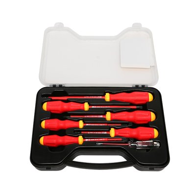 ชุดไขควงหุ้มฉนวนกันไฟฟ้า Stanley 7 ชิ้น #65-980
