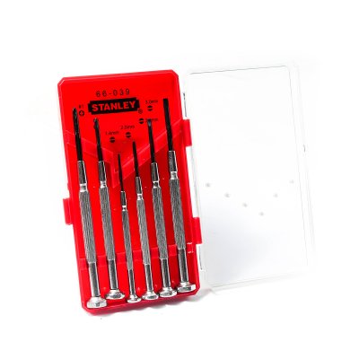 ชุดไขควงเหล็กขนาดเล็ก6ชิ้น STANLEY รุ่น STHT66039-8