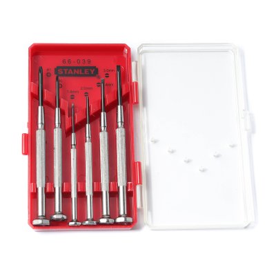 ชุดไขควงเหล็กขนาดเล็ก6ชิ้น STANLEY รุ่น STHT66039-8