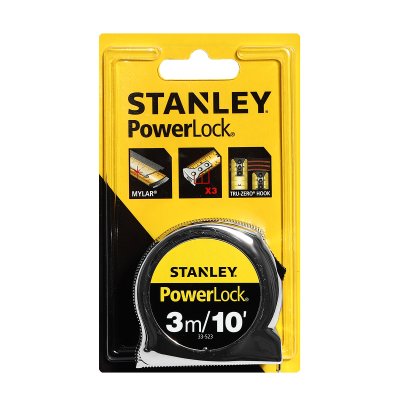 ตลับเมตร MICRO POWERLOCK 3 เมตร STANLEY รุ่น 33-523-20-159