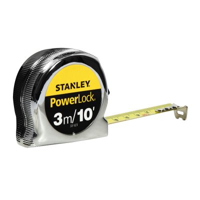 ตลับเมตร MICRO POWERLOCK 3 เมตร STANLEY รุ่น 33-523-20-159