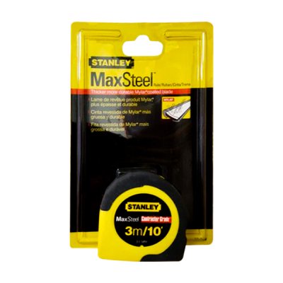 ตลับเมตร Stanley 3M.x13MM. #33-589 MAXSTEEL