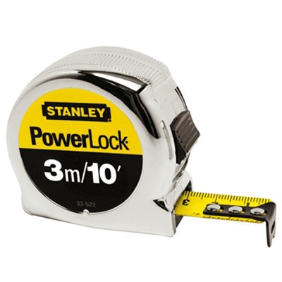 ตลับเมตร Stanley 3M.x19MM. #33-523 POWERLOCK