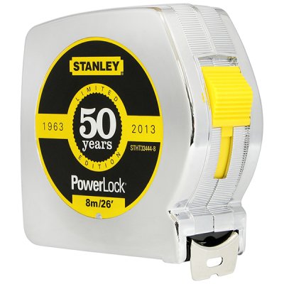 ตลับเมตรเพาเวอร์ล็อค Stanley 8M.x25MM. #STHT33444-8