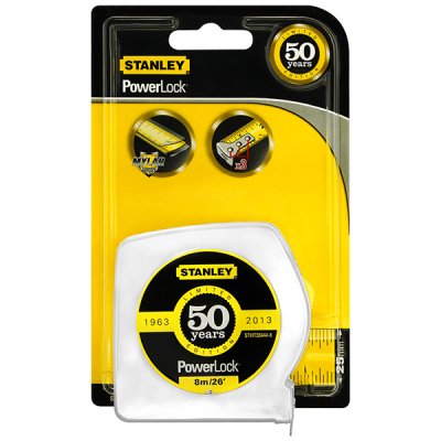 ตลับเมตรเพาเวอร์ล็อค Stanley 8M.x25MM. #STHT33444-8