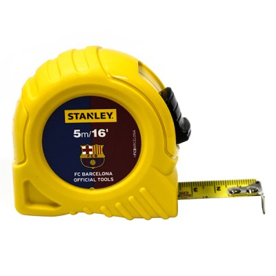 ตลับเมตรโกลบอลเทป Stanley 5M.x19MM. #STHT30496-30LTH บาร์เซโลน่า F.C.B