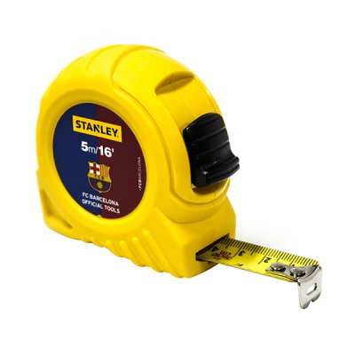 ตลับเมตรโกลบอลเทป Stanley 5M.x19MM. #STHT30496-30LTH บาร์เซโลน่า F.C.B