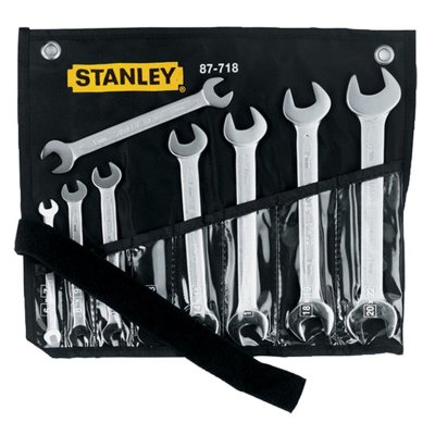 ประแจปากตาย 8 ชิ้น STANLEY รุ่น 87-718