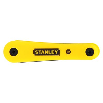ประแจหกเหลี่ยม Stanley 7 ตัว/ชุด(มิล) พับได้ รุ่น 69-262