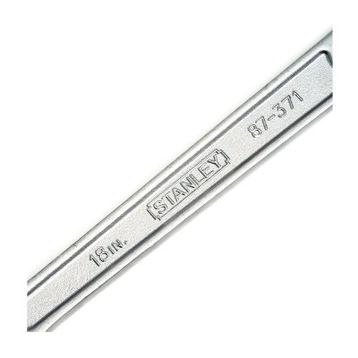 ประแจเลื่อน ขนาด 18" STANLEY รุ่น 87-371-1-23