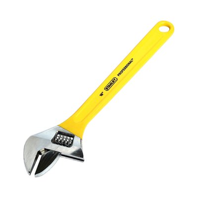 ประแจเลื่อนด้ามหุ้มยาง Stanley 18″ #87-796