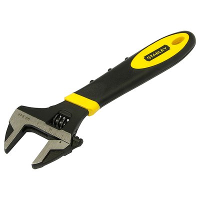 ประแจเลื่อนด้ามหุ้มยาง Stanley (8″ #90-948/10″ #90-949/12″ #90-950-22)